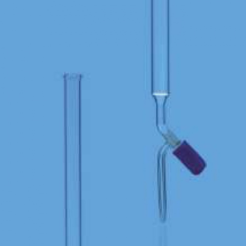 Колонка хроматографическая со спеченным диском и игольчатым клапаном из PTFE, 500 х 40 мм, OMSONS от компании ЛабХимСнаб, официального дистрибьютора в России
